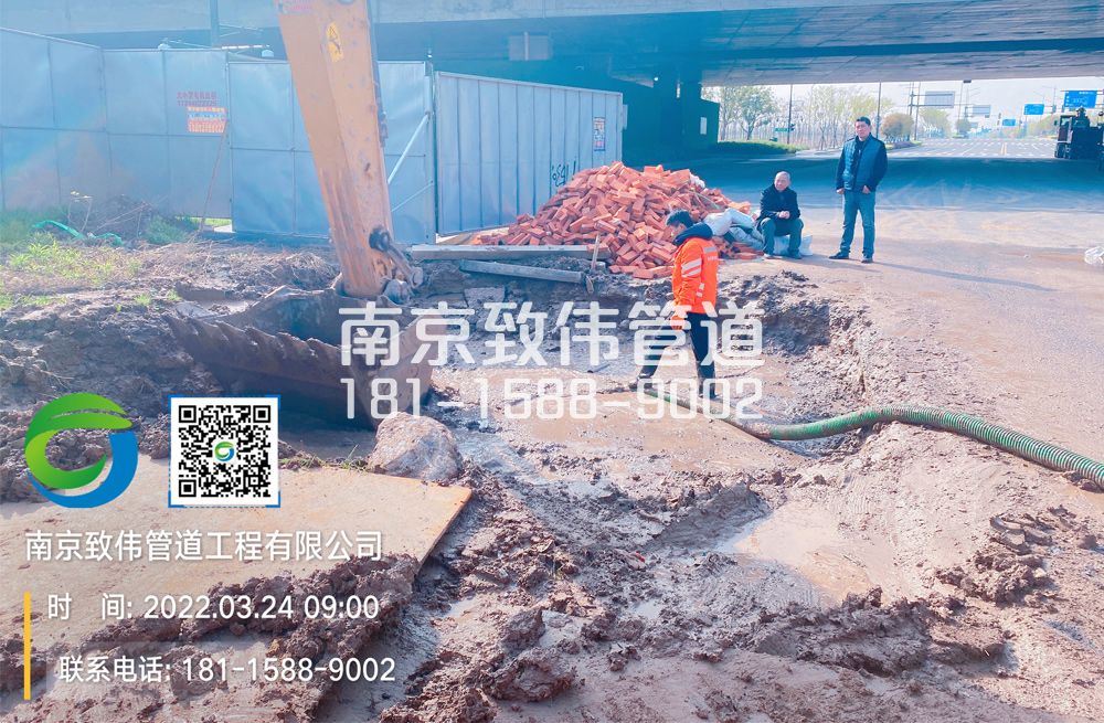 362鲁迅园泥浆清理