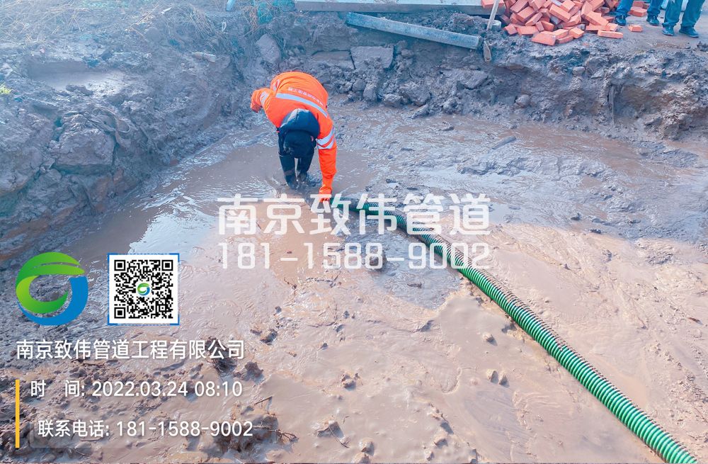 363鲁迅园工地泥浆清理